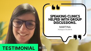 She goes to China after 6 months of learning with Xiaogua and can speak with locals [Testimonial[