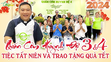 THVNN-LM NGUYỄN SANG | TIỆC TẤT NIÊN 2024 & TRAO TẶNG QUÀ TẾT TẠI QUÁN CƠM HUYNH ĐỆ 3-4 | 26.01.2024