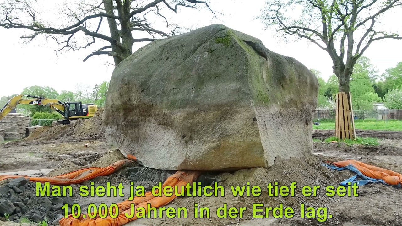 Altentreptower Findling - der größte Deutschlands