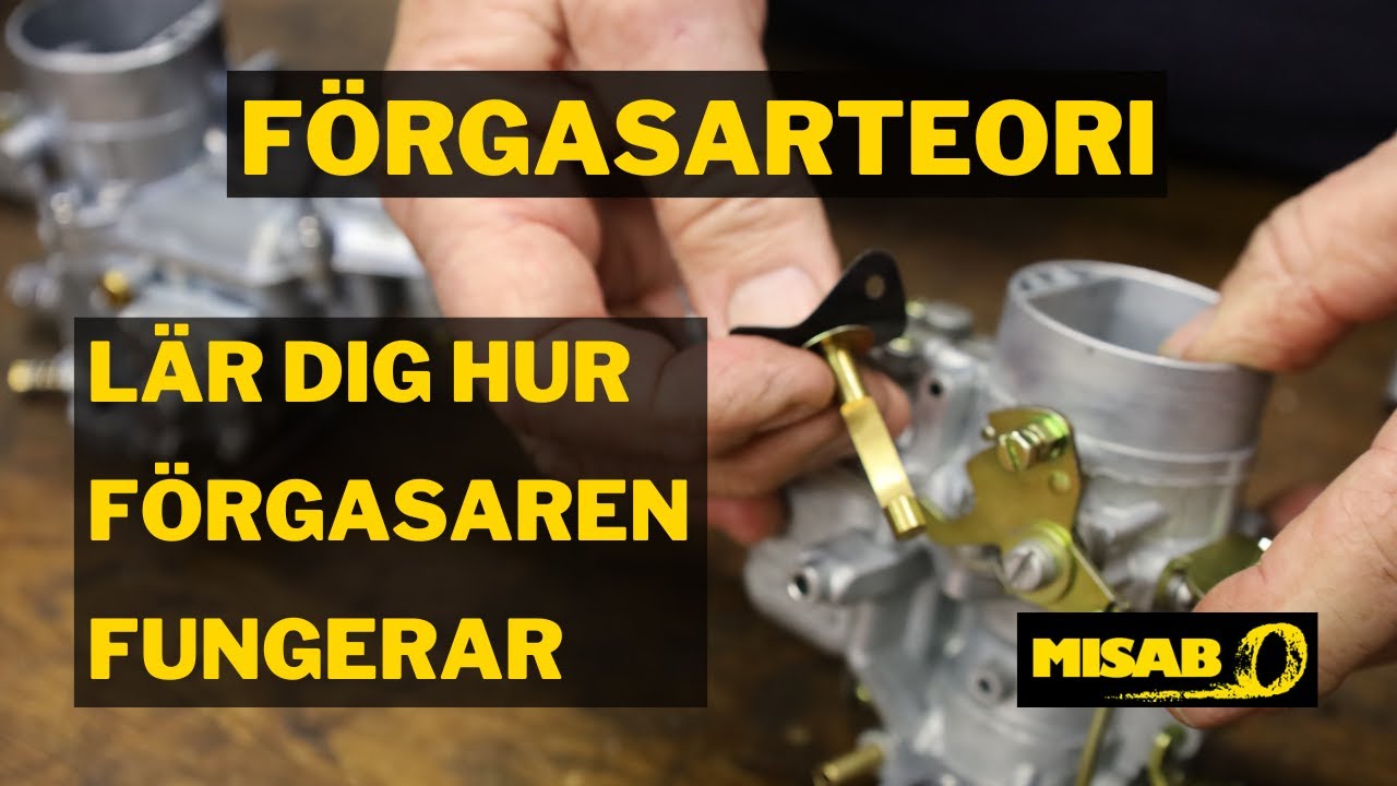 Hur fungerar en förgasare? Här kommer en snabbkurs i förgasarteori med