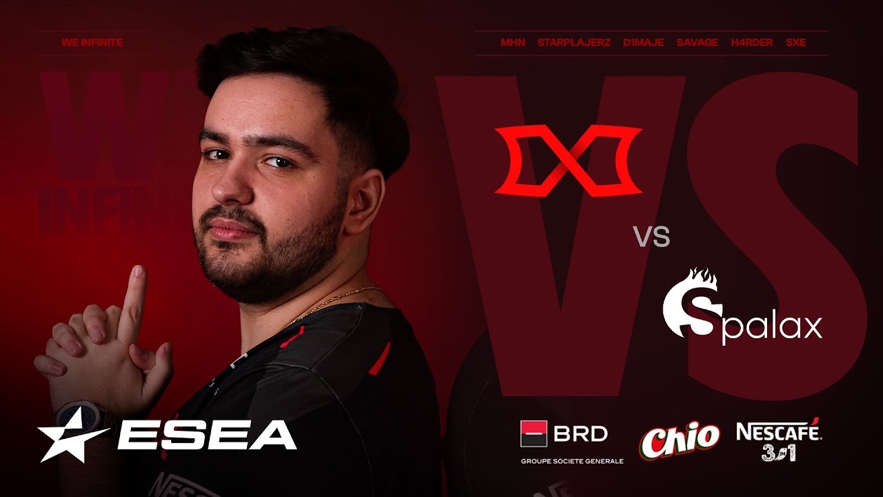 INFINITE vs SPALAX | ESEA MAIN $10.000 - BO1 | 