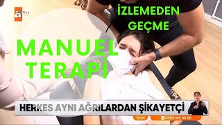 Fi̇zyoterapi̇st Hürkan Akkuzu İle Manuel Terapi̇, Kayroprakti̇k Tedavi̇ Ve Kütletme, Atv Haberde.