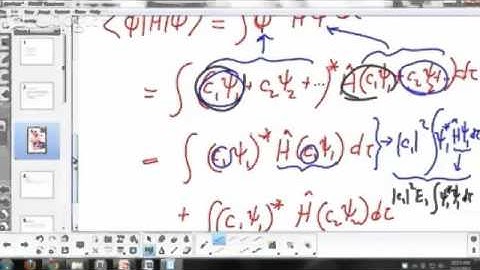 17   02 Approximate Methods   Variation theorem 10m 29s