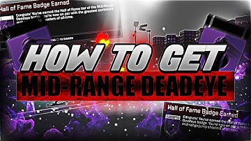 NBA 2K18 • HOW TO GET MID RANGE DEADEYE EASILY • HALL OF FAME TUTORIAL