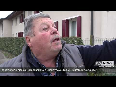 SOSTITUISCE IL FIGLIO IN UNA CONSEGNA  E MUORE TRAVOLTO DAL MULETTO | 07/02/2024
