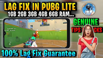 How to Fix Lag in Pubg Lite 🔥| Pubg mobile lite lag fix 2022 | Lag Fix in 1GB 2GB...8GB Ram