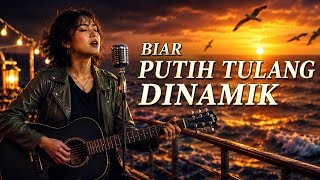 Suara Serak Basahnya Bikin Merinding| Biar Putih Tulang - Dinamik | Slow Rock Ai Cover Wanita