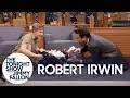 Robert Irwin and Jimmy Feed Baby Pygmy Goats