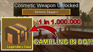 Gambling For Legendary's in Dungeon Quest ROBLOX screenshot 1