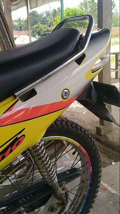 #SHORTS HASIL PEMASANGAN STRIPING SUZUKI SMASH | MOTOR KEMBALI BARU