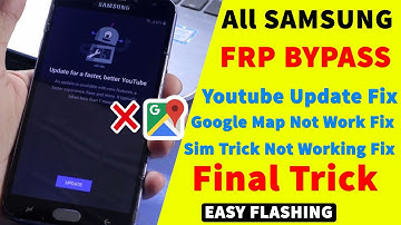 All Samsung FRP Bypass Youtube Update Fix 100% | Without PC | November 2020