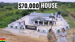 African American moved to Ghana to build a 4 bedroom home and live her dream life |Exploring Asebu