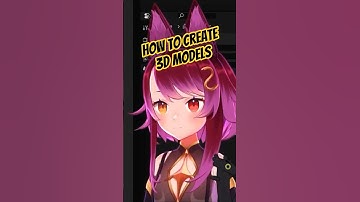 How To Make 3D Models in Blender  #3dmodeling #blender3d #tutorial #guide #vrchat