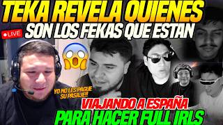 😲2 Fekas Estan Viajando a España!!😲Kingteka Revela son los STREAMERS q Estan Viajando España