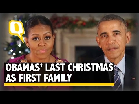The Quint: Obamas Deliver Their Final White House Christmas Speech