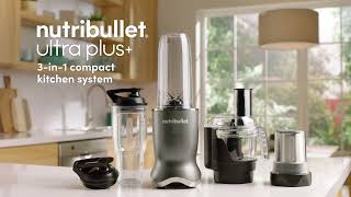 Meet the nutribullet® Ultra Plus+ Compact Kitchen System