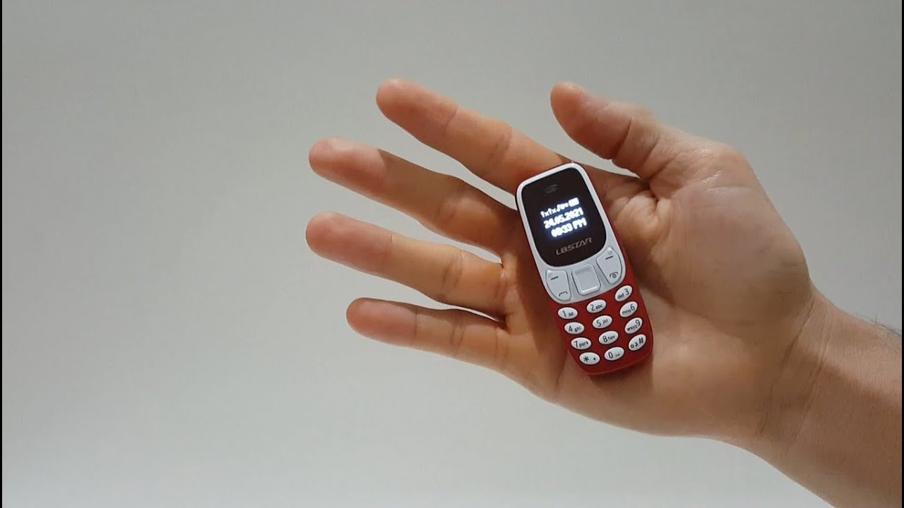 El Celular más pequeño del mundo Mini Phone YouTube