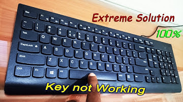 Repair keyboard key is not working | space bar keyboard not working Lenovo