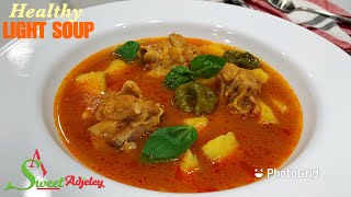 How To Make A Delicious & Healthy Turkey Light Soup Recipe A Healthy Turkey Pepper Soup Recipe