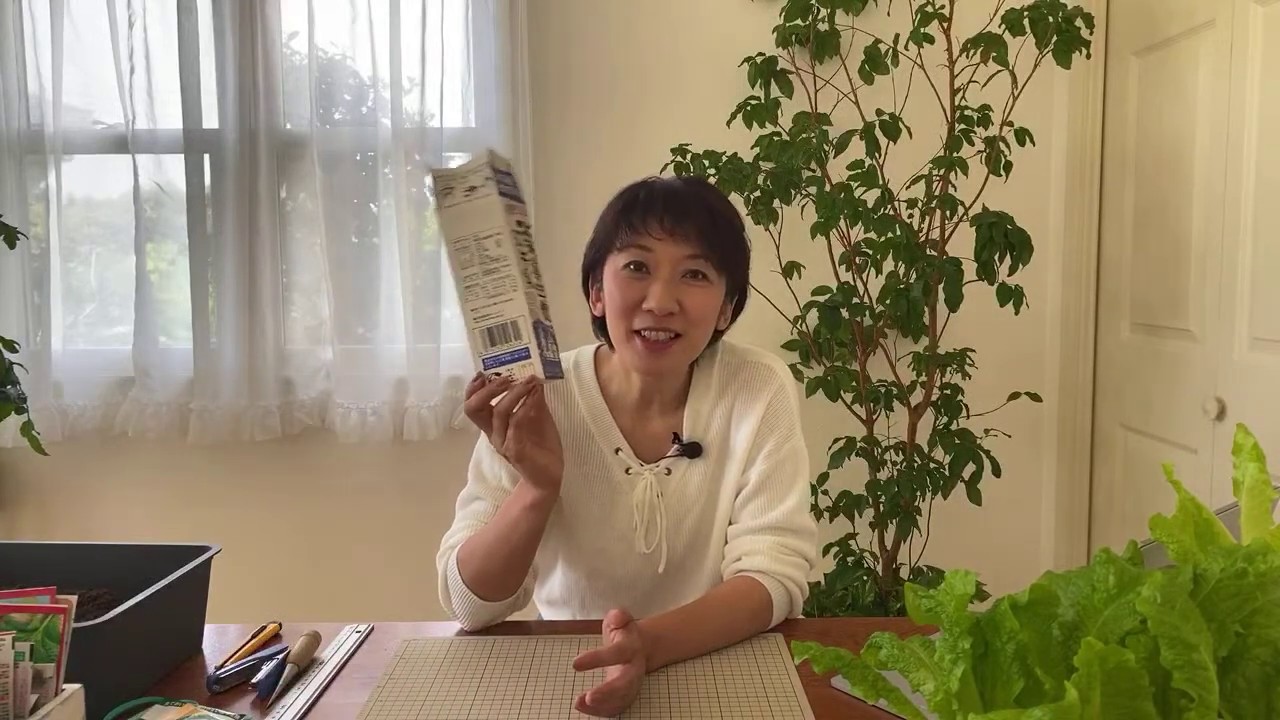 一緒におうちでつくろう 牛乳パック栽培 Youtube