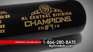 Milwaukee Brewers 2018 Nl Central Champions Roster Bat