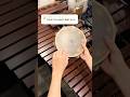 左右反対でやってみた(ガチの1発撮り) #タンバリン #打楽器 #吹奏楽