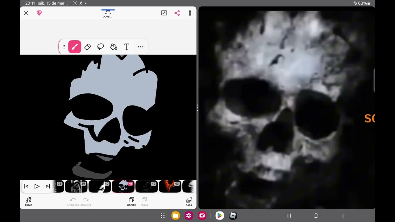 Mr. Incredible becoming Uncanny 50 Phases My Drawing