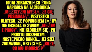 Moja zdradzająca żona napisała na Facebooku: „Mężczyźni myślą, że cię posiadają”. Wszystko dlatego