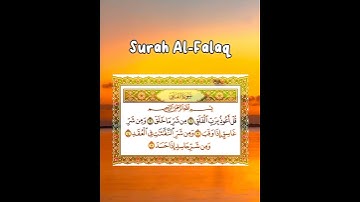 Thumbnail of surat Al-falaq