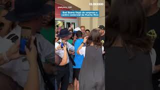 Bad Bunny apareció cargando bolsas en tienda Zara de Puerto Rico / El Diario