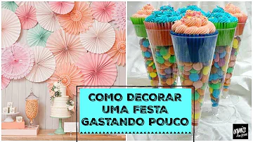Como fazer uma festa sendo pobre?