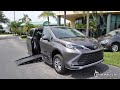 2021 Toyota Sienna XLE Hybrid with Braunability Foldout Side-Entry Ramp