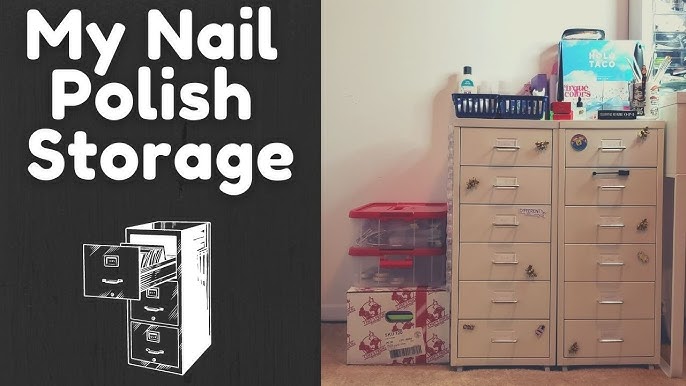 My Nail Polish Storage! 