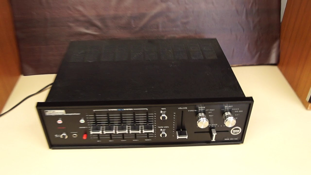 アンプ Victor MCA-104 JVC MCA-104Z 1971 - YouTube