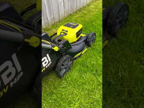 Lawn transformation! RYOBI 36v Brushless Lawn Mower