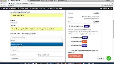 Integrasi Ongkos Kirim