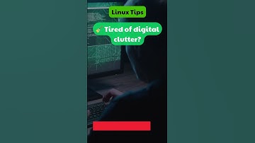 Keep your system clean