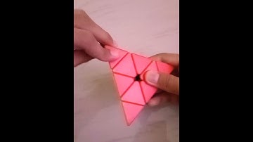 Most Satisfying Pyramid Cube Solve#shorts#shortvideo#viralshortvideo#youtubeshort