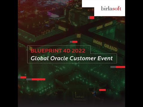 Blueprint 4D Global Oracle Conference | Birlasoft | June 2022