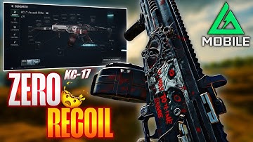 ZERO RECOIL KC-17 BUILD 🤯🔥 | Best Assault Rifle Setup in Delta Force Mobile!