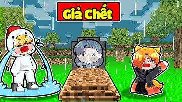 HUY NOOB GIẢ CHẾT THỬ LÒNG SINH TỐ TRONG MINECRAFT*HUY NOOB XÚC ĐỘNG KHI THẤY SINH TỐ PHẢN ỨNG ☠️😭