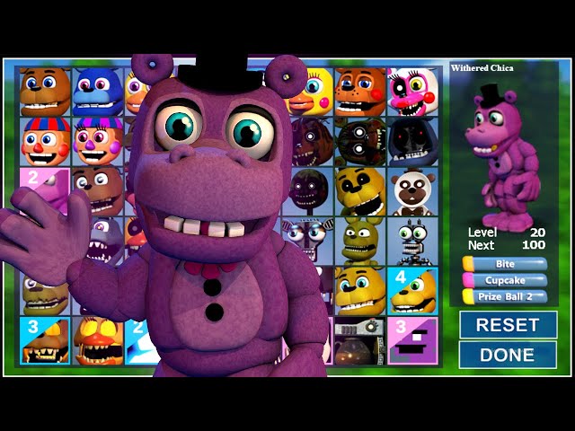 CRIANDO O WITHERED MR. HIPPO no Roblox Animatronic World 