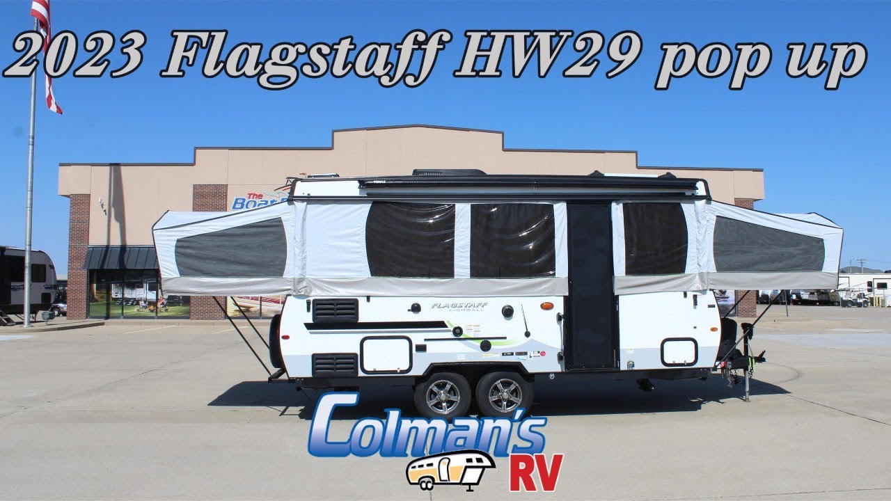 Used 2023 Flagstaff HW29SC | Pop-Up Camper Walkthrough