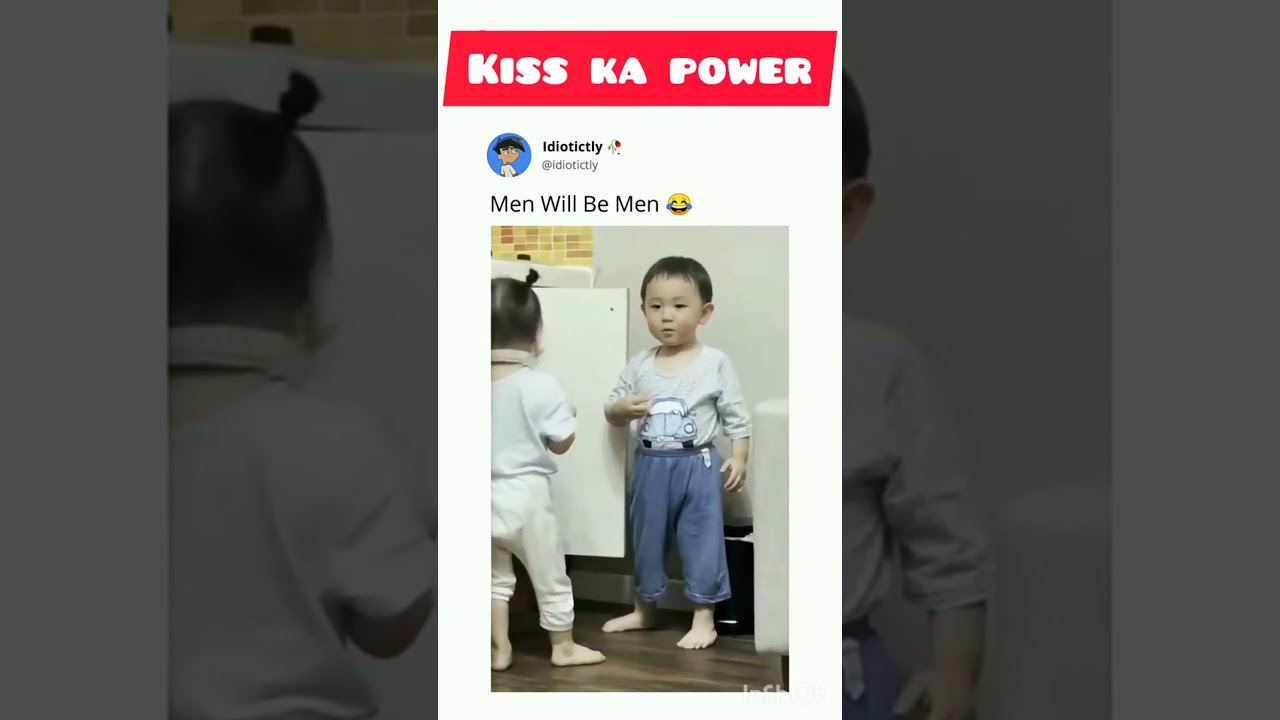 Power Of Kiss Kids Children Youtube Trending Viral Video 2023