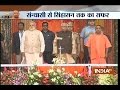 49 ministers including 2 deputy CMs take oath with Yogi Adityanath in Uttar Pradesh