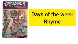 Sunday,Monday,Tuesday too. rhyme||2nd class english reader||@PVVSongs