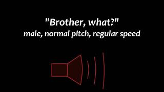 Sound effect - brother what - gaming sound effect