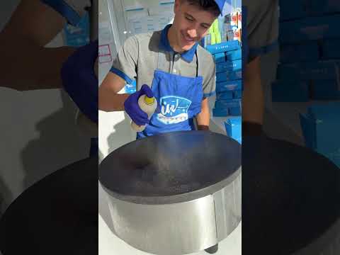 صباح الخير عاملك واحد كريب دبي تستاهل تفطر عليها ب لبن الاردن