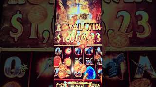 House of the dragon slot machine Review and huge win.#hardrock #casino #shortvideo Super fun.