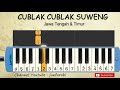 Not pianika cublak cublak suweng  lagu daerah  nusantara  tradisional indonesia  not angka